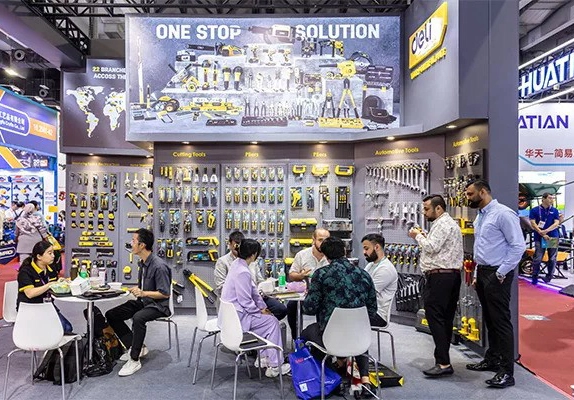 Deli Tools in 134th Canton Fair in October 2023