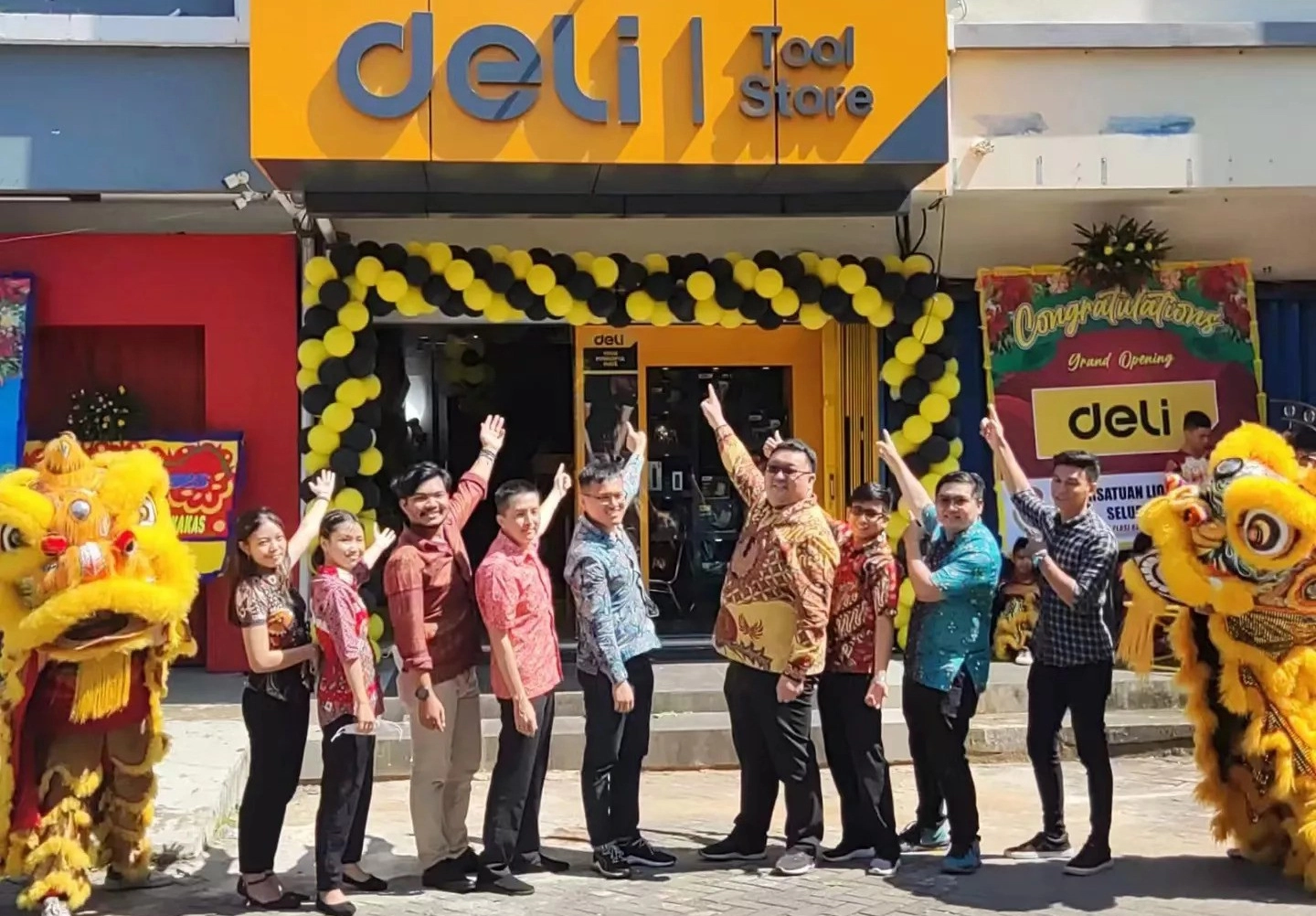 Opening the First Showroom in Indonesia, Deli Tool Store is Present at Pontianak Mall