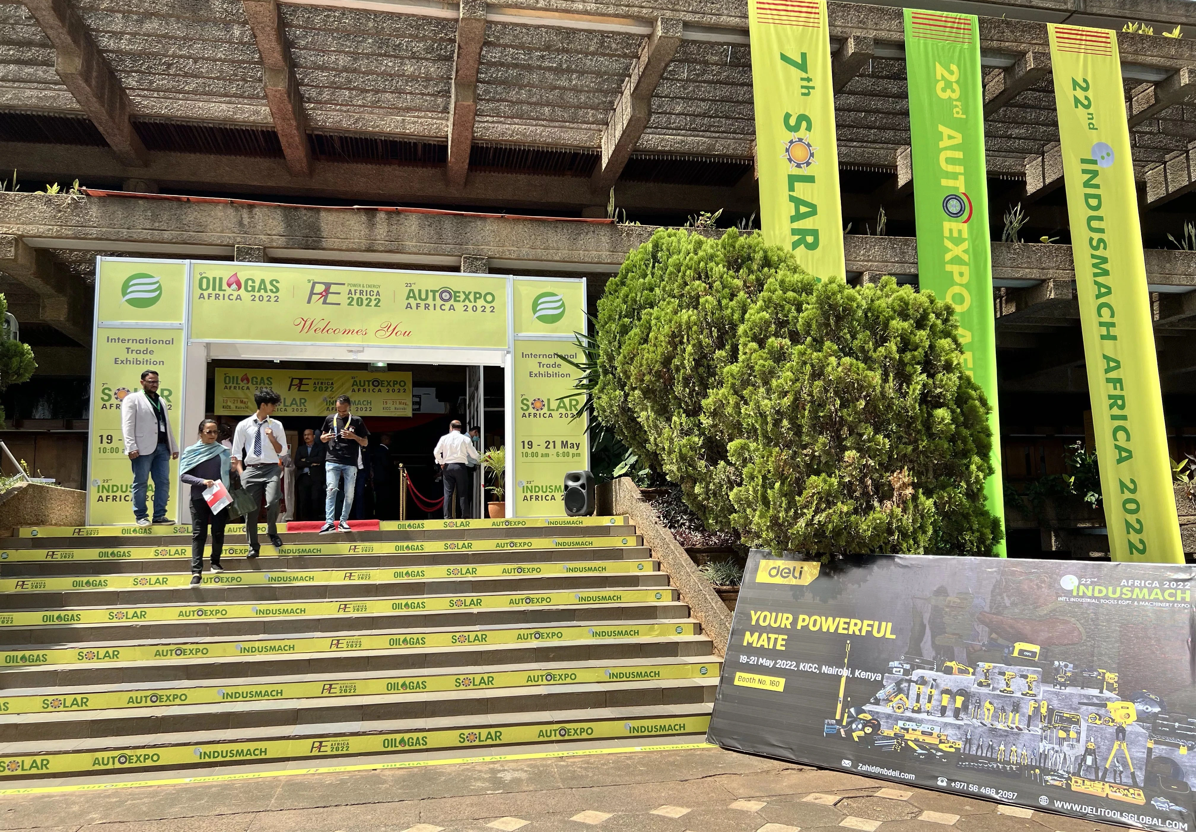 Deli Tools Attends the Kenya Indusmach Tools Exhibition